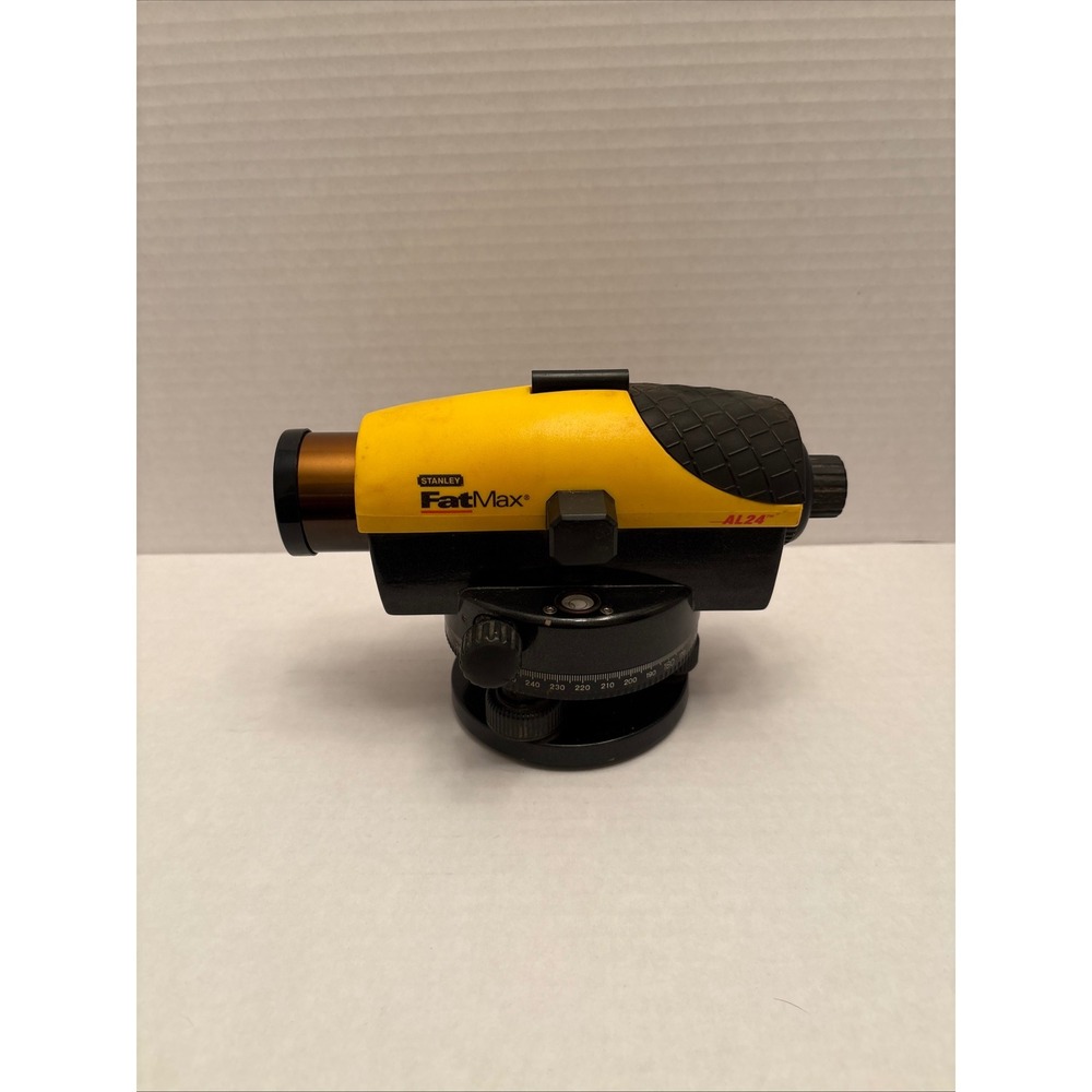 Stanley FatMax AL24 Automatic Level 24x Magnification Surveying Tool Yellow‎